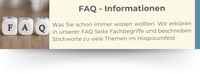 Button zu FAQ Seite