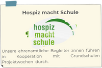 Button zu Hospiz macht Schule