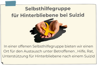 Button zu Selbsthilfegruppe Suizid