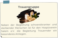 Button zu Trauergruppe